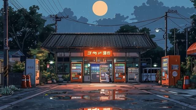 90's Chill Lofi City🔥Tokyo Midnight 🌃 Lo fi Beats To Sleep, Relax #[lofi hiphop mix] смотреть онлайн