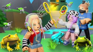 ЛОВИМ МУХ ДЛЯ НОВЫХ ДРУЗЕЙ НА НЕОБИТАЕМОМ ОСТРОВЕ! Roblox