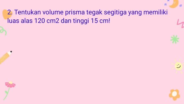 Latihan 1 Soal Volume Prisma Segitiga | Matematika Kelas 6 смотреть онлайн