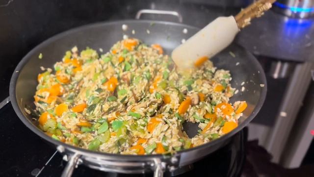 Ризотто с цукини и креветками/ Zucchini Risotto With Shrimp