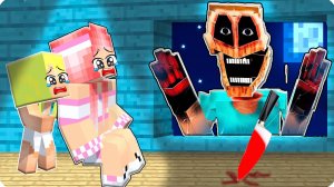 😳 МИМИК СЛЕДИТ за НАМИ НОЧЬЮ в МАЙНКРАФТ! САМАЯ СТРАШНАЯ НОЧЬ ЛЕСКИ и НУБИКА