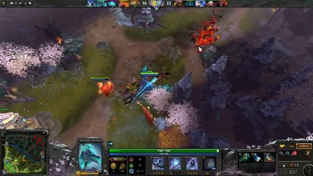 Dota 2 Winter Wyvern [Letsplay by red] смотреть онлайн