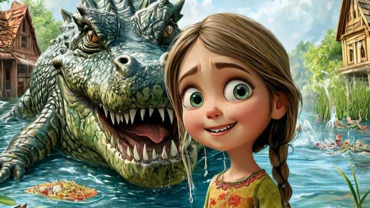 Страшные истории - Крокодил-проглотитель