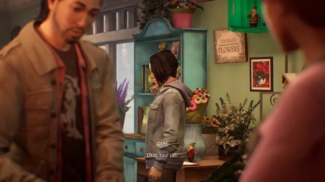 Life Is Strange True Colors - Alex Meets Riley In The Flower Shop!