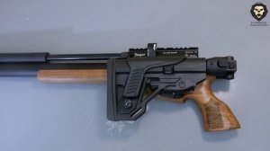 Пневматическая PCP винтовка Jager SP 6.35 мм Карабин (складная, 470 мм)