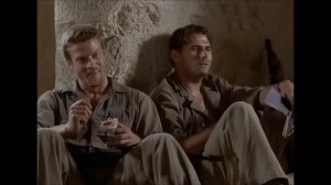 Sahara (1995) best scene. Frenchie cheese story.