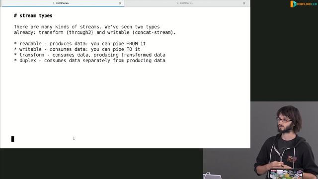 20. Stream Types смотреть онлайн