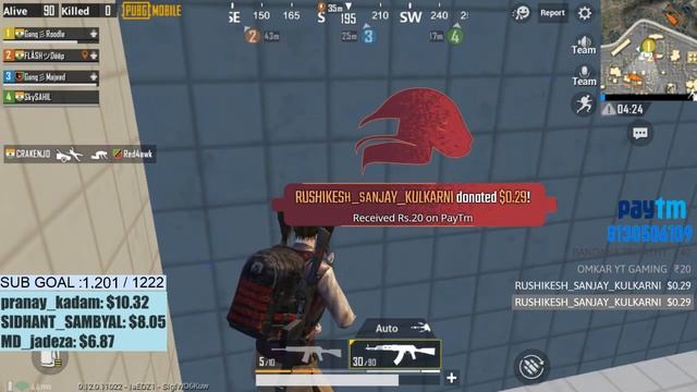 🔴PUBG MOBILE- Subgame/Teamcode #rushgameplay #HotDrop #M24 🆔5147956592 смотреть онлайн