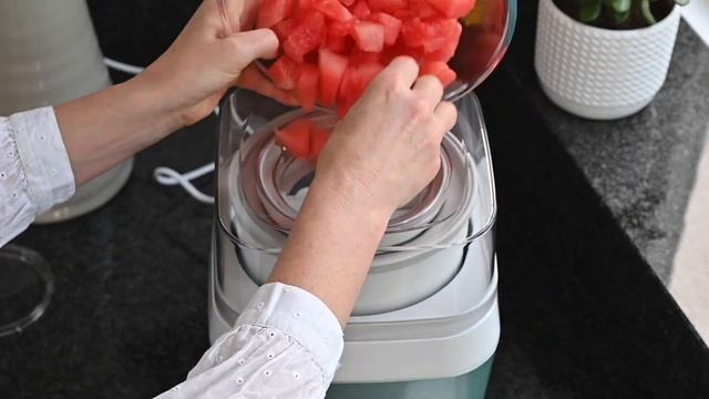 Homemade Watermelon Sorbet with Cuisinart смотреть онлайн