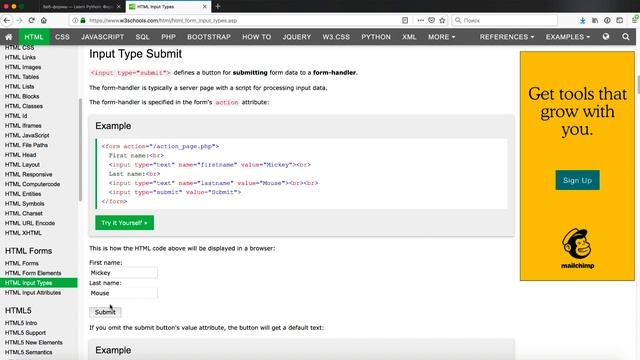 61. Как устроены веб-формы смотреть онлайн