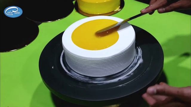Fresh Cream Pineapple Cake Decoration @Caketubee смотреть онлайн