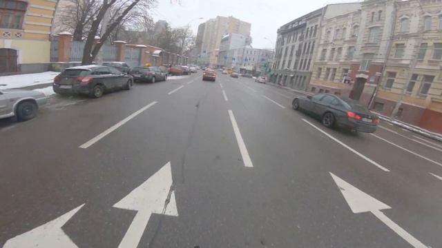 Зимние доставки в Киеве на шоссейном велике смотреть онлайн