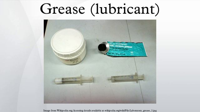 Grease (lubricant)