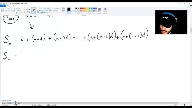 S_n=(n/2)*[2a+(n-1)d] Full STEP by STEP Comprehensive Proof (Arithmetic Series, C1 Mathematics) смотреть онлайн