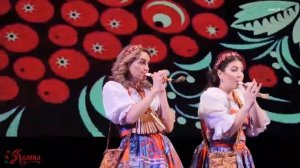 Из Саратова гармошка по России славится. Волжские наигрыши. Ансамбль Калина. Russian folk songs...