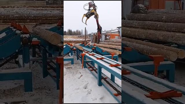 Механизация для пилорамы смотреть онлайн