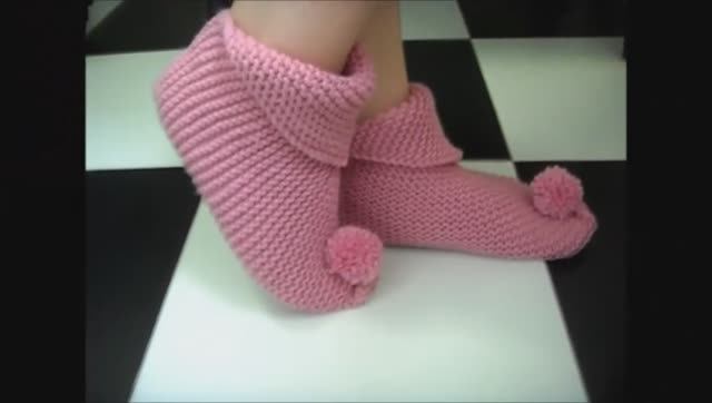 ТАПОЧКИ ИЗ КВАДРАТОВ НА СПИЦАХ. СМОГУТ ДАЖЕ ТЕ, КТО НЕ УМЕЕТ ВЯЗАТЬ! смотреть онлайн