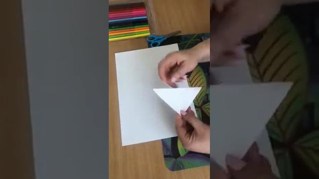 Заняття з художньої праці в техниці орігамі "Песик" смотреть онлайн