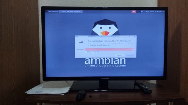 rk3318 Armbian с рабочим wifi смотреть онлайн