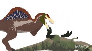 Реконструкции спинозавра.