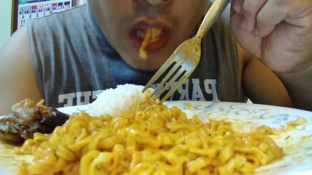 Spicy Noodles Samyang Buldak Carbonara | First Time