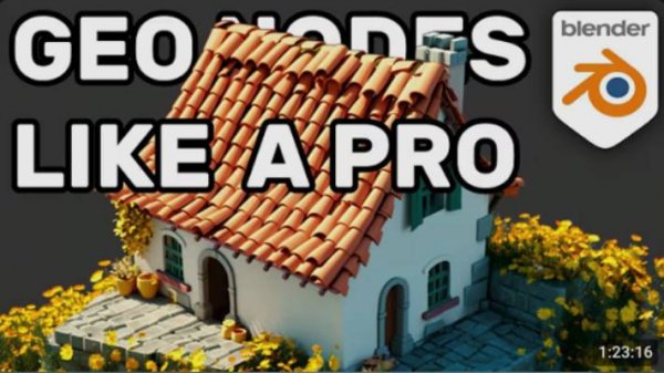 Array Objects on Curves - Building Professional Tools with Geometry Nodes