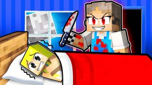 ПОЧЕМУ МОЯ БАБУШКА СТАЛА ЕХЕ в МАЙНКРАФТ? НУБИК в ГОСТЯХ