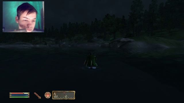 The Elder Scrolls IV:Oblivion №53 Плаваем с конем по воде смотреть онлайн