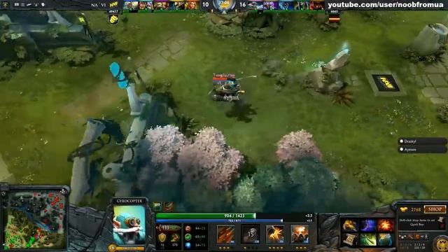 Dendi Pudge Puppey Chen fountain hooking NaVi vs TongFu Dota 2 #ti3 смотреть онлайн