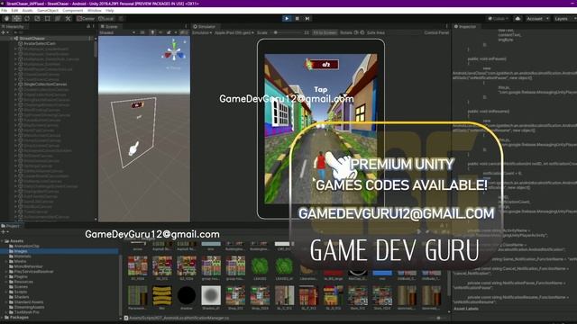 Купите исходный код Street Chaser – Unity проект для разработчиков игр смотреть онлайн