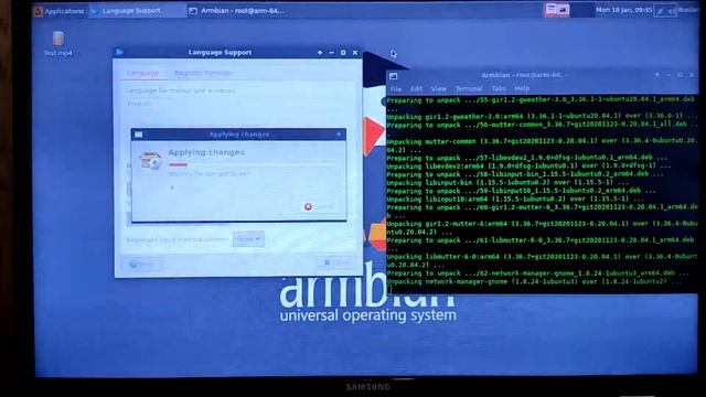 Armbian установка на Mecool M8s Max