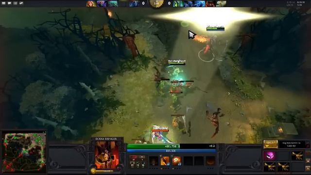 Let's Play Dota 2: Doom Bringer Break part 1/3 смотреть онлайн
