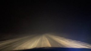Зимняя дорога с моря на машине домой, из Геленджика в Нижний Новгород.