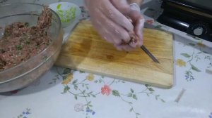 Люля кебаб на электро гриле.