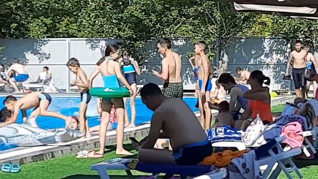 Бассейн в парке Шахтёр  Экибастуз