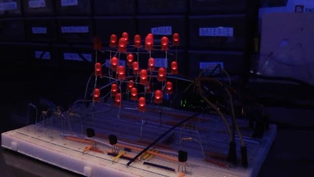My Arduino Diode Cube 3x3x3 смотреть онлайн
