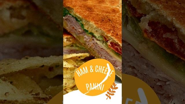 Leftover ham? Ham & Cheese Panini #shorts #eatathome #sandwich #ham #cooking #handheld #leftovers смотреть онлайн