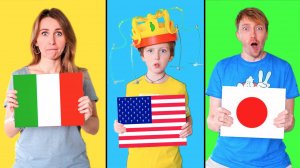 ЕДА всего МИРА ЧЕЛЛЕНДЖ ! У кого ВКУСНЕЕ ？ Илья и Картонка