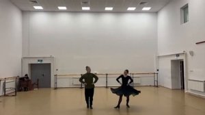 Военный танец «Смуглянка». Дуэт