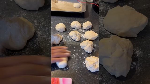 Bread roll with just 3 ingredients- flour, yeast and salt! #bread смотреть онлайн