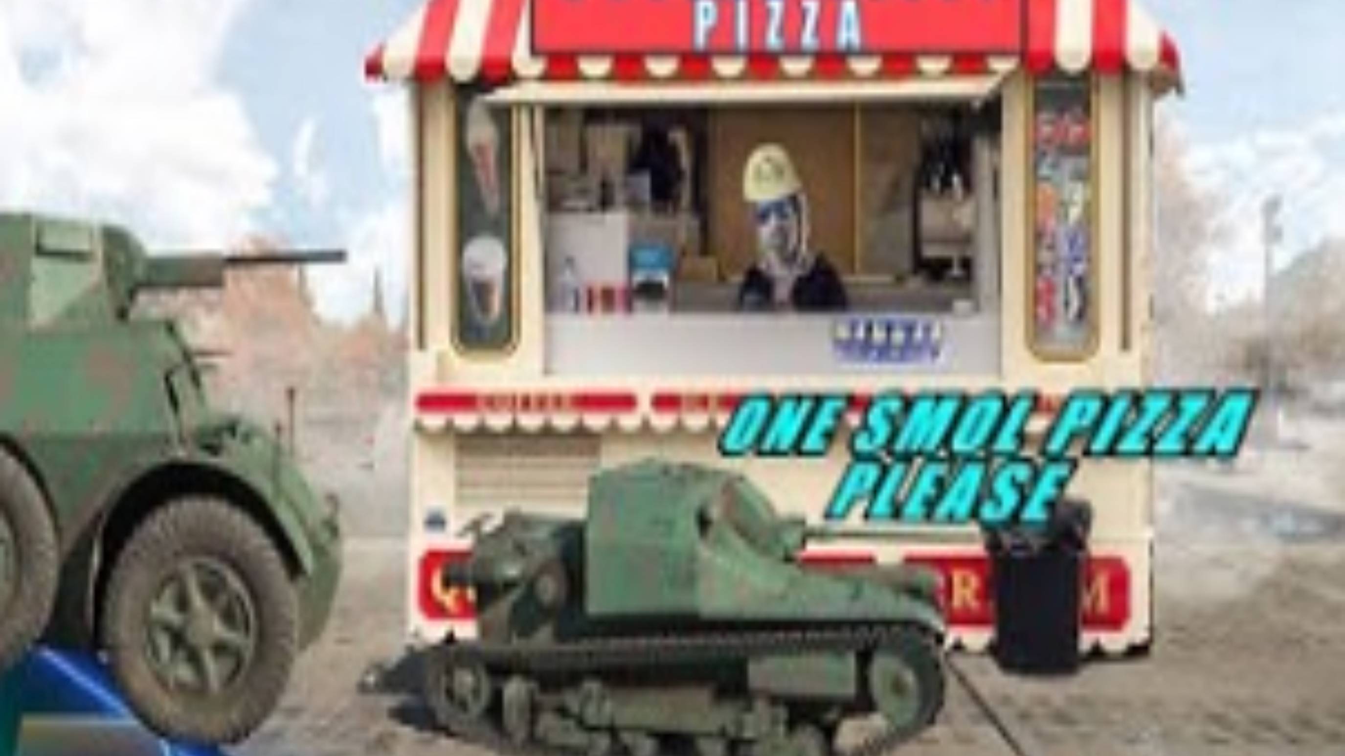 Хаос на лоу тире: доставка пиццы(war Thunder)