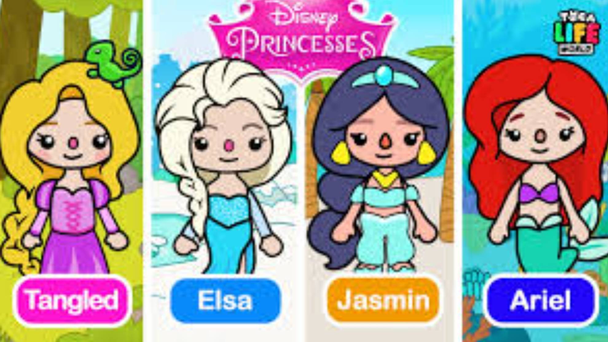 ПРИНЦЕССЫ ДИСНЕЙ СЕРИАЛ ТОКА БОКА смотреть онлайн