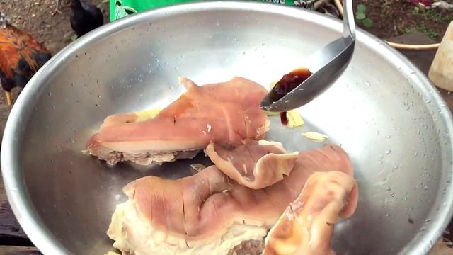 Yummy Cooking Roasted Head Pork Recipe