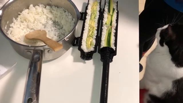 Easiest Sushi Ever!? Sushi Bazooka Demo смотреть онлайн