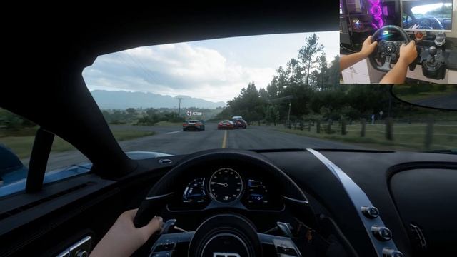 Forza Horizon 5 || Bugatti's Convoy Bugatti Veryon SS, Bugatti Chiron, Bugatti Divo || PC 4K || смотреть онлайн