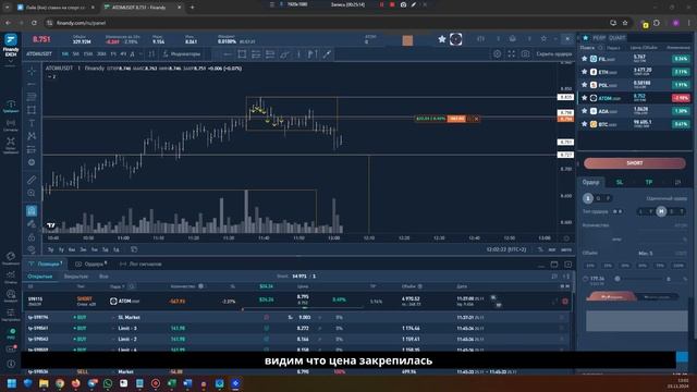 Реальная сделка: заработал $211 вместо $400 | Трейдинг без заморочек! смотреть онлайн
