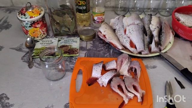 Лучший и простой рецепт консервы из речной рыбы... смотреть онлайн