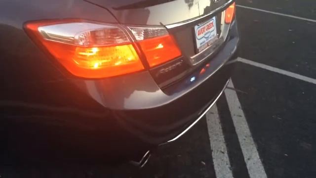Honda Accord sport 2015 LED lights 6k and switchback duel signal lights смотреть онлайн