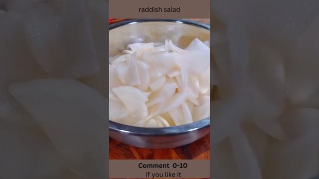 Radish salad #shorts смотреть онлайн