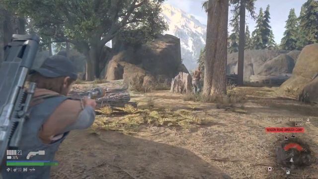 DAYS GONE!! Wagon Road Ambush Camp - Bunker Location смотреть онлайн